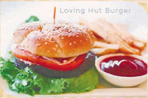 Loving Hut Burger