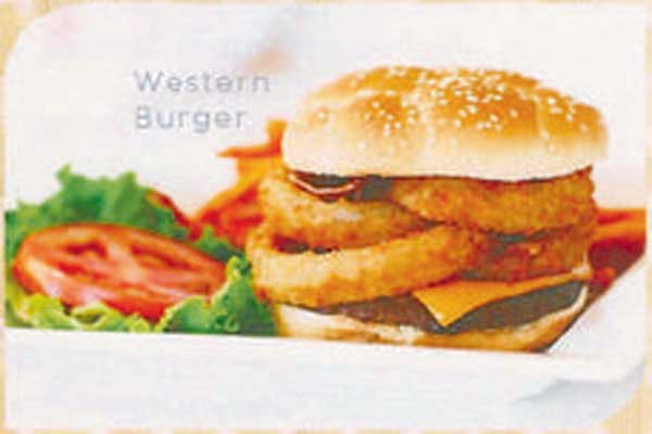 item  15. Western Burger