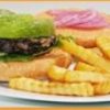item 9 Black Patty Buger