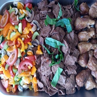 item  Soy Protein & Veggies (full tray)