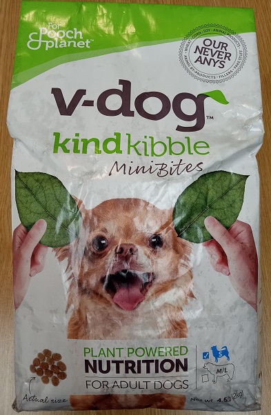 item  Vegan Dog Food
